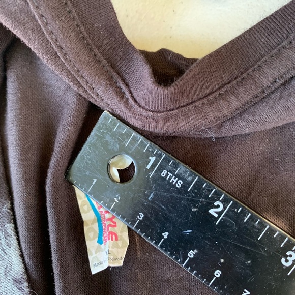 Y2K Vintage Sturgis wings & guns women's tee size XL juniors. - Picture 8 of 9